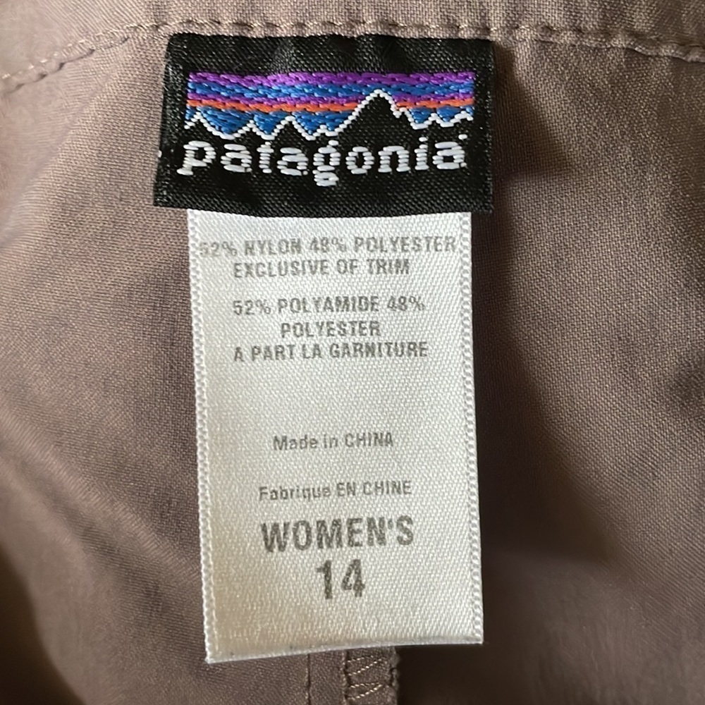 PATAGONIA Nylon Skort Size 14 - Picture 7 of 9